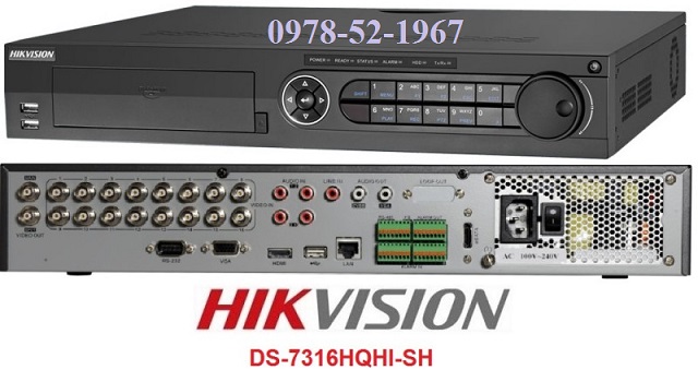 DS-7316HQHI-SH dau ghi hinh camera hikvsion
